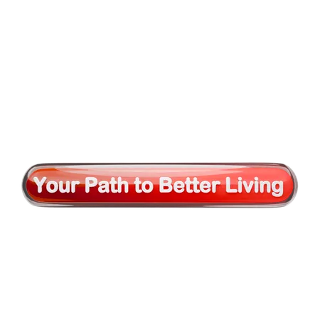 Your Path To Better Living  3D Icon