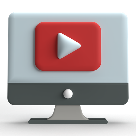 YouTube  3D Icon