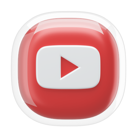 Youtube  3D Icon