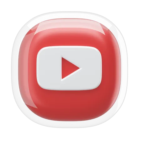 Youtube  3D Icon