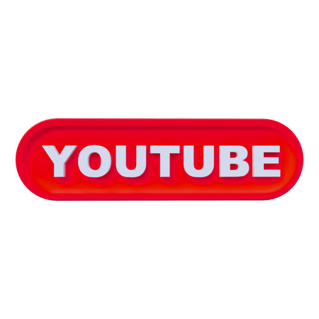 YouTube  3D Icon