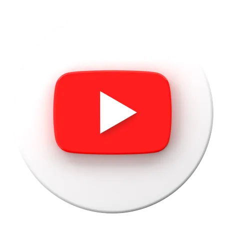 Youtube  3D Icon