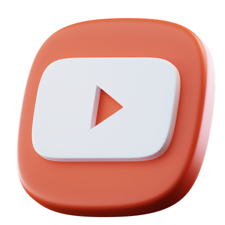 Youtube  3D Icon