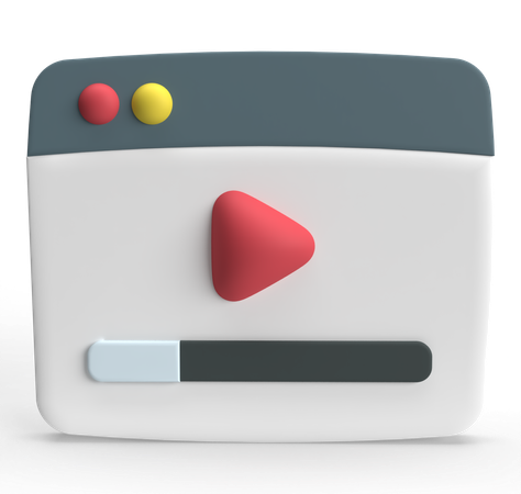 Youtube  3D Icon