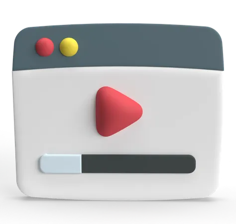 Youtube  3D Icon