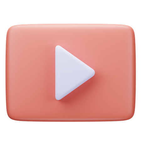 Youtube  3D Icon