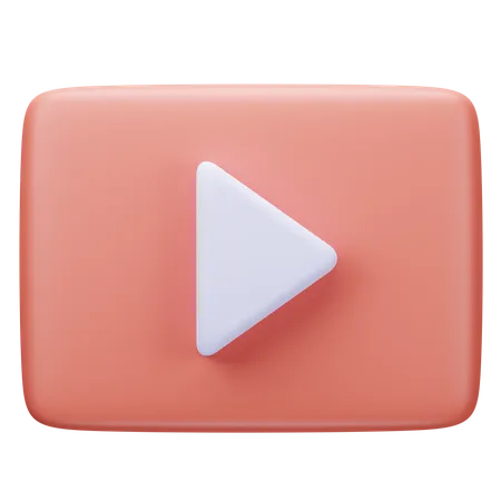 Youtube  3D Icon