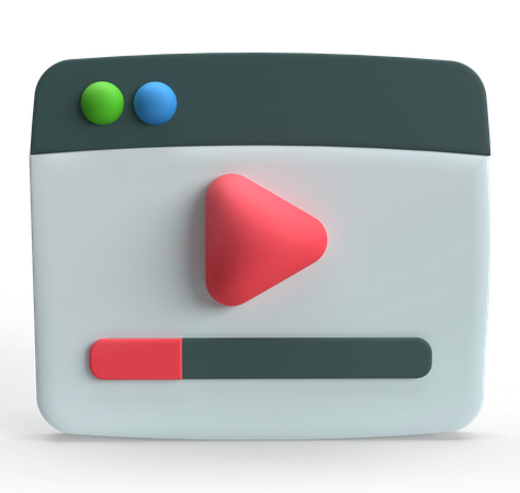 Youtube  3D Icon