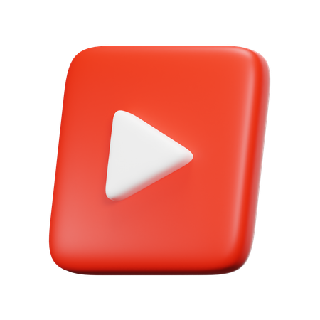 Youtube  3D Icon