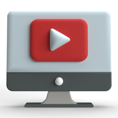 Youtube  3D Icon