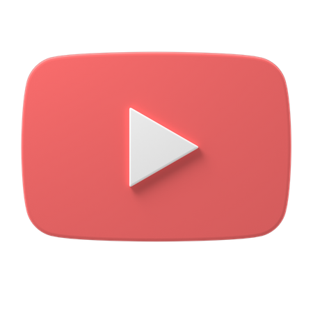 Youtube  3D Icon