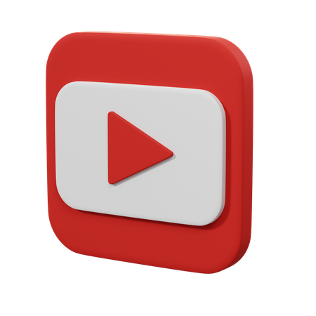 Youtube 3D Icon