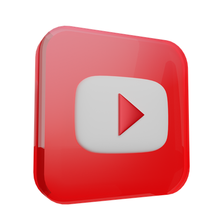 Youtube 3D Icon