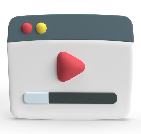 Youtube  3D Icon