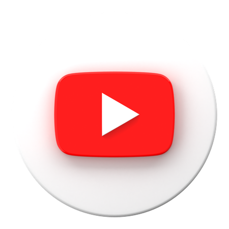 Youtube  3D Icon