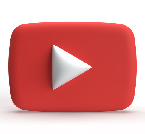 Youtube  3D Icon
