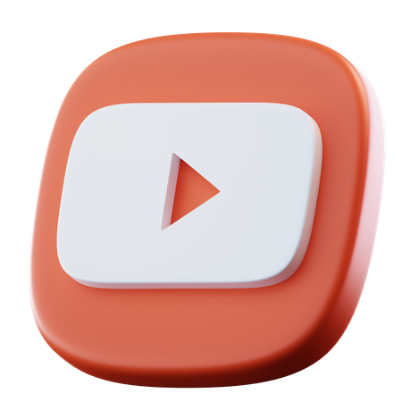 Youtube  3D Icon