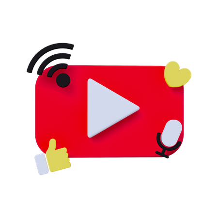 Youtube Kids 3D Icon