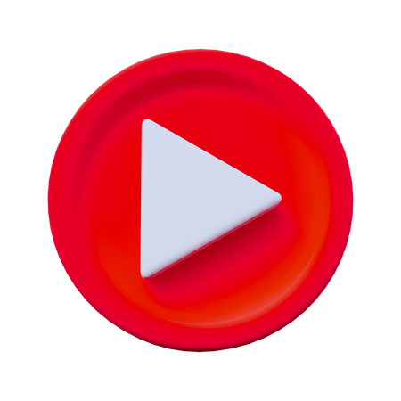 Youtube video  3D Icon