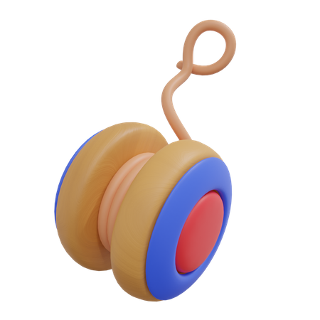 Juguete yo-yo  3D Icon