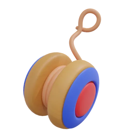 Juguete yo-yo  3D Icon