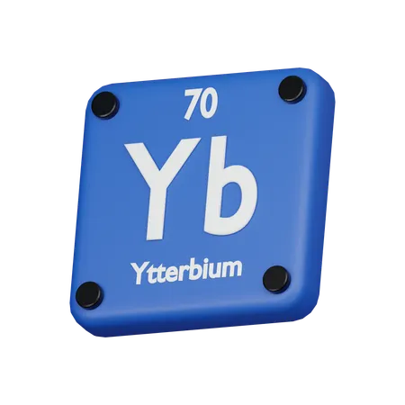 Ytterbium  3D Icon