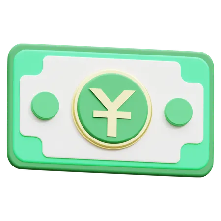 Yuan  3D Icon