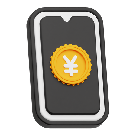 Yuan coin  3D Icon