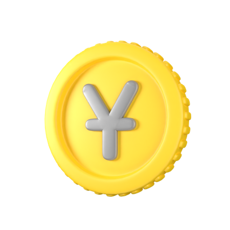 Yuan Coin  3D Icon