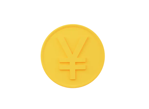 Yuan-Münze  3D Icon