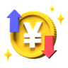 yuan trading 3d logos