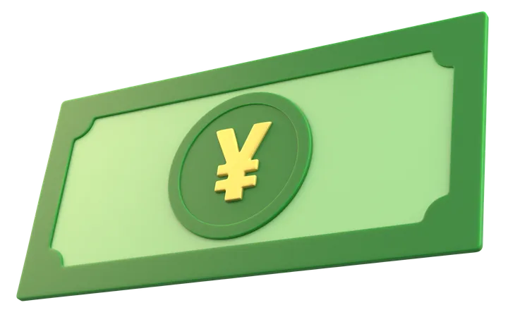 Argent en yuans  3D Icon
