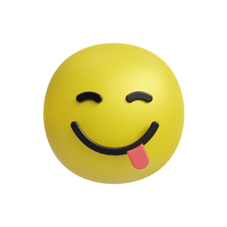 Yum emoji  3D Icon