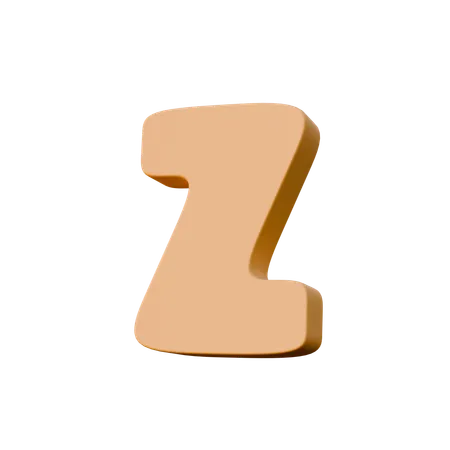 Z  3D Icon