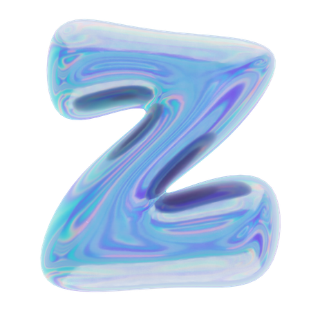 Z Abstract Shape  3D Icon