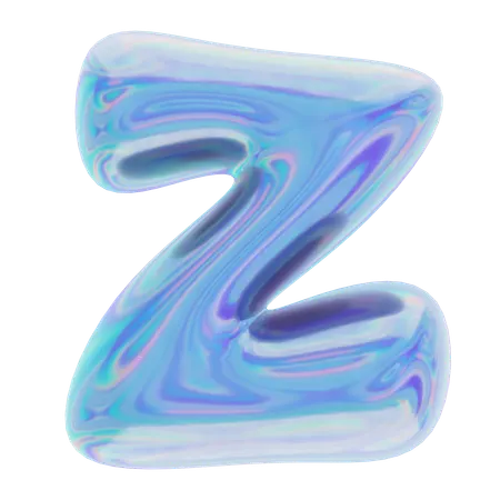 Z Abstract Shape  3D Icon