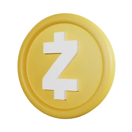 Z Cash Coin  3D Icon