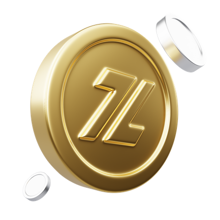 Z - coin  3D Illustration