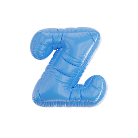 Z Inflated  3D Icon