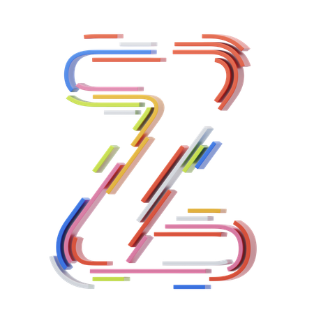 Z Letter  3D Icon