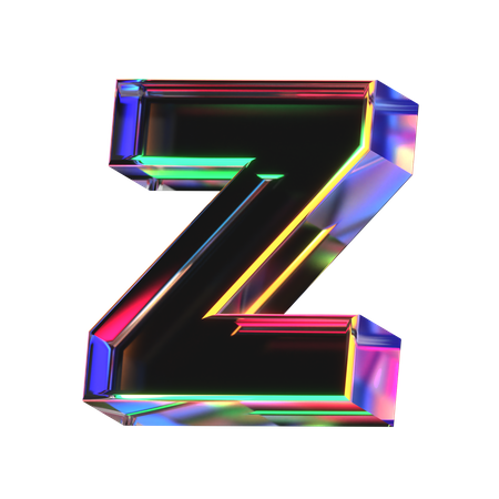 Z Letter  3D Icon