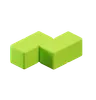 Z-Shape Zigzag Tetris Block