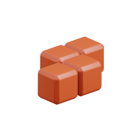 Z-Shape Zigzag Tetris Block5  3D Icon