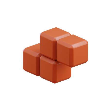 Z-Shape Zigzag Tetris Block9  3D Icon