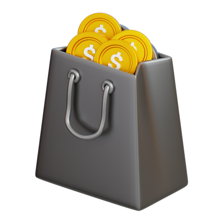Zahlung beim Einkaufen  3D Icon