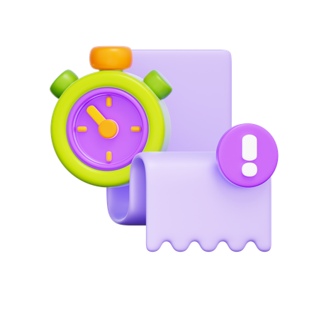 Zahlungsbenachrichtigung  3D Icon