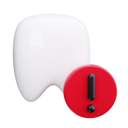 Zahnalarm  3D Icon