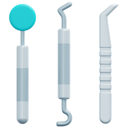 Zahnarzt Werkzeug  3D Icon