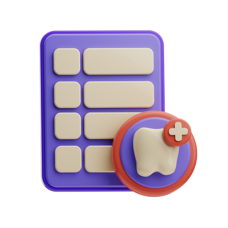 Zahnbürstenerinnerung  3D Icon
