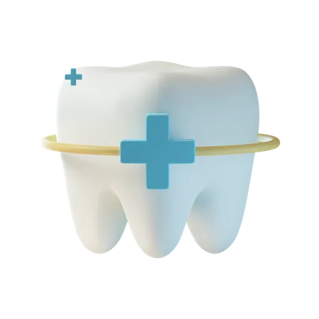 Zahngesundheit  3D Icon